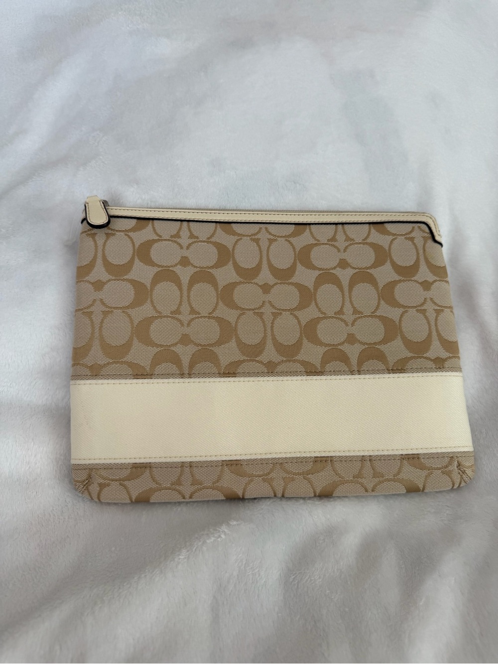 Coach Signature Padded Tablet Pouch Case